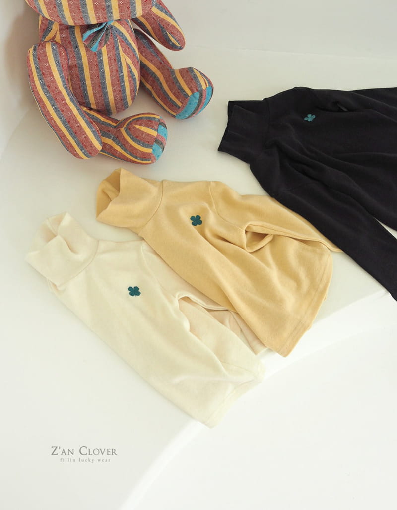 ZAN CLOVER - Korean Children Fashion - #Kfashion4kids - Clover Turtleneck