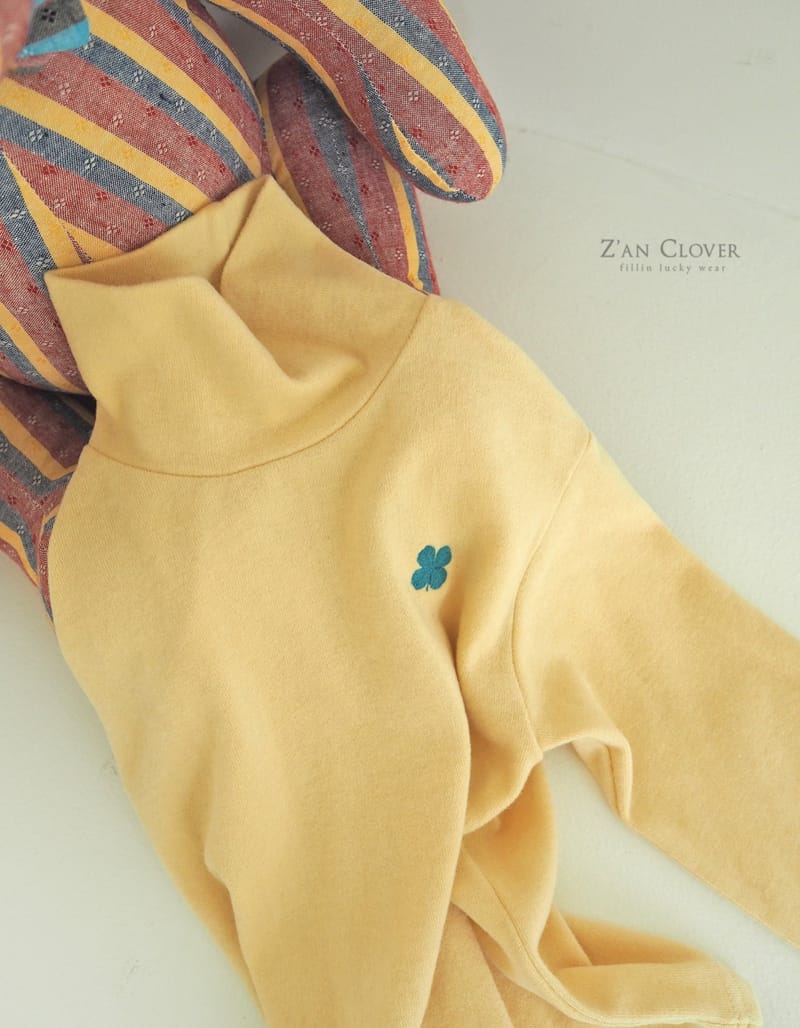 ZAN CLOVER - Korean Children Fashion - #Kfashion4kids - Clover Turtleneck - 6