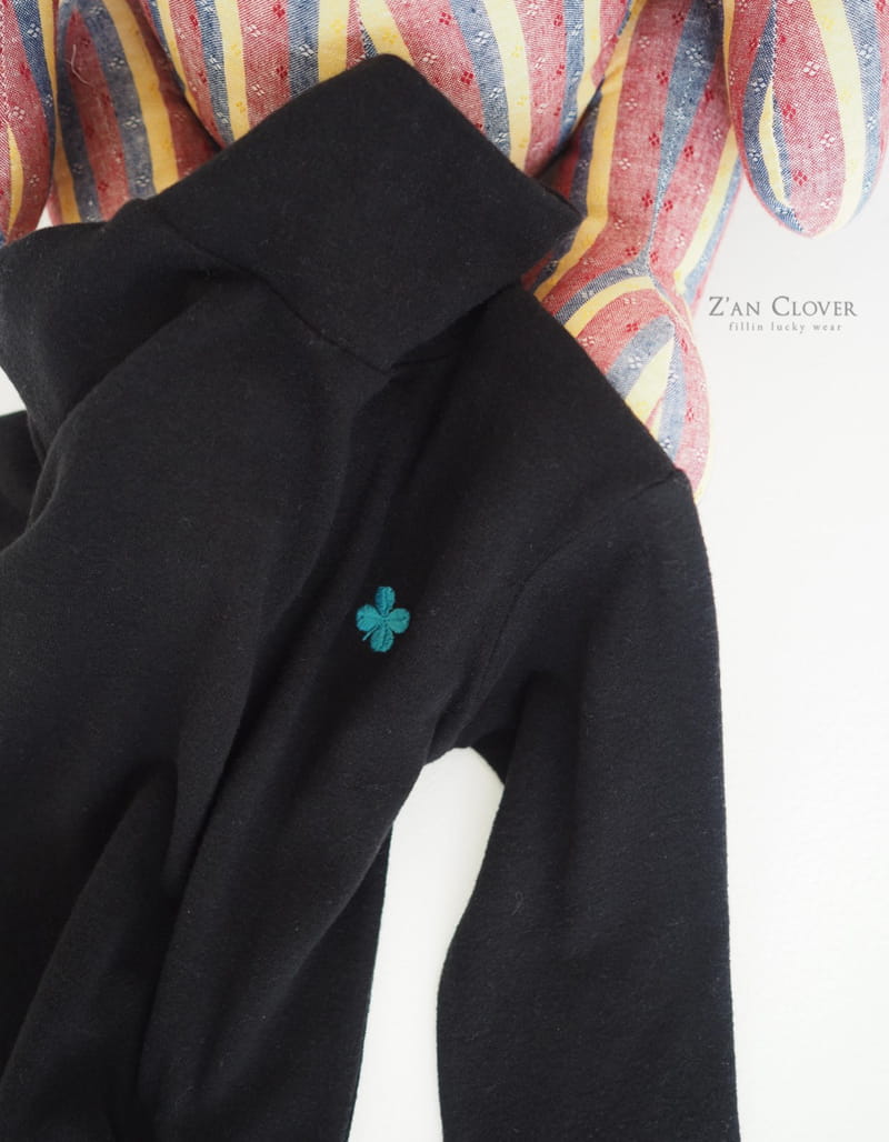 ZAN CLOVER - Korean Children Fashion - #Kfashion4kids - Clover Turtleneck - 7