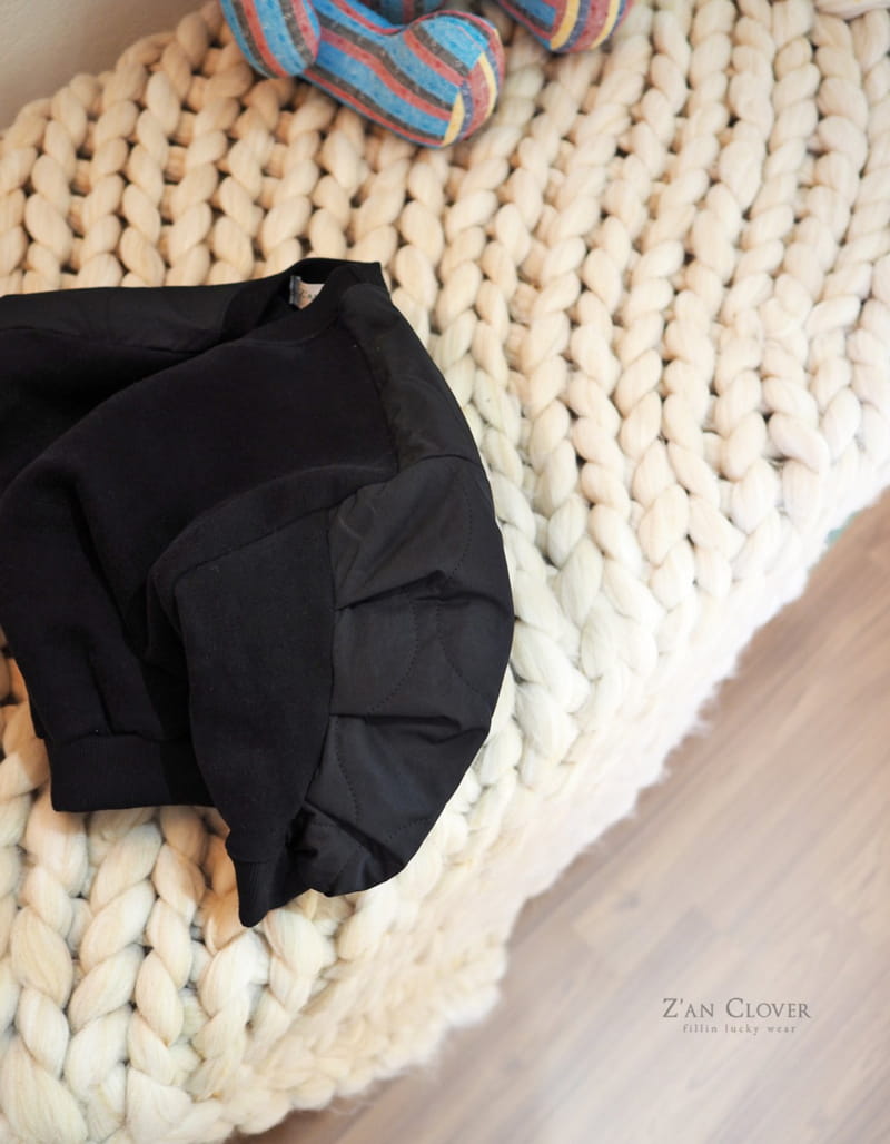 ZAN CLOVER - Korean Children Fashion - #Kfashion4kids - Quilting Volume Sweatshirt Fleece - 10
