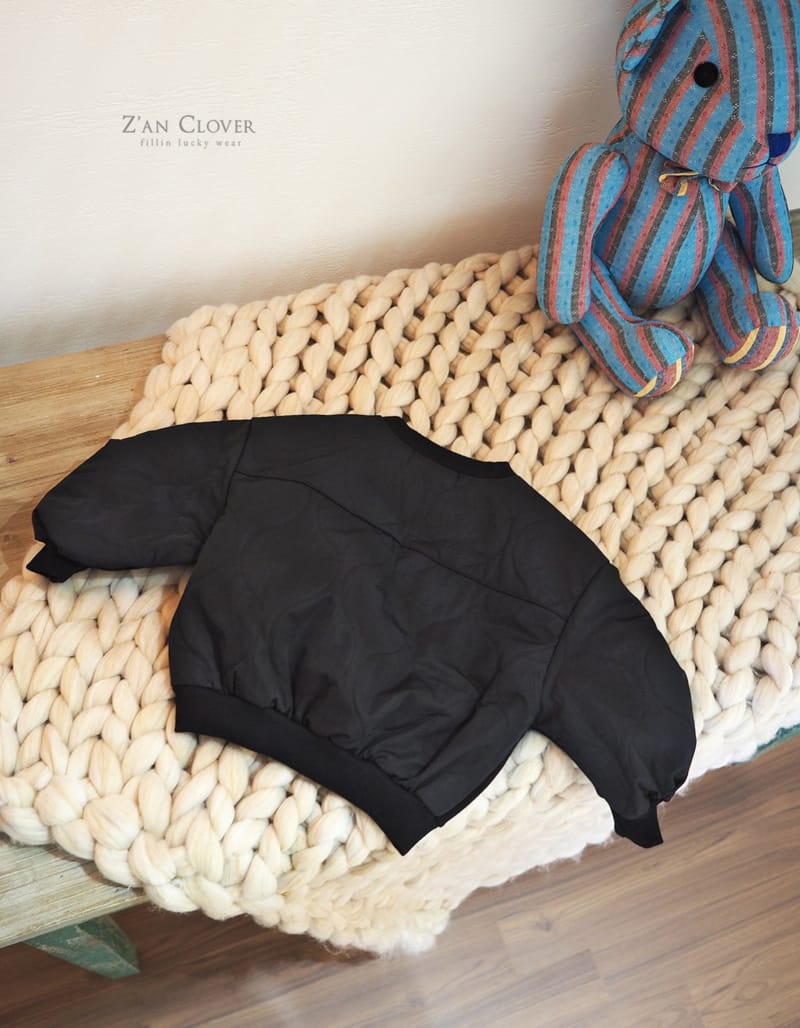 ZAN CLOVER - Korean Children Fashion - #Kfashion4kids - Quilting Volume Sweatshirt Fleece - 11