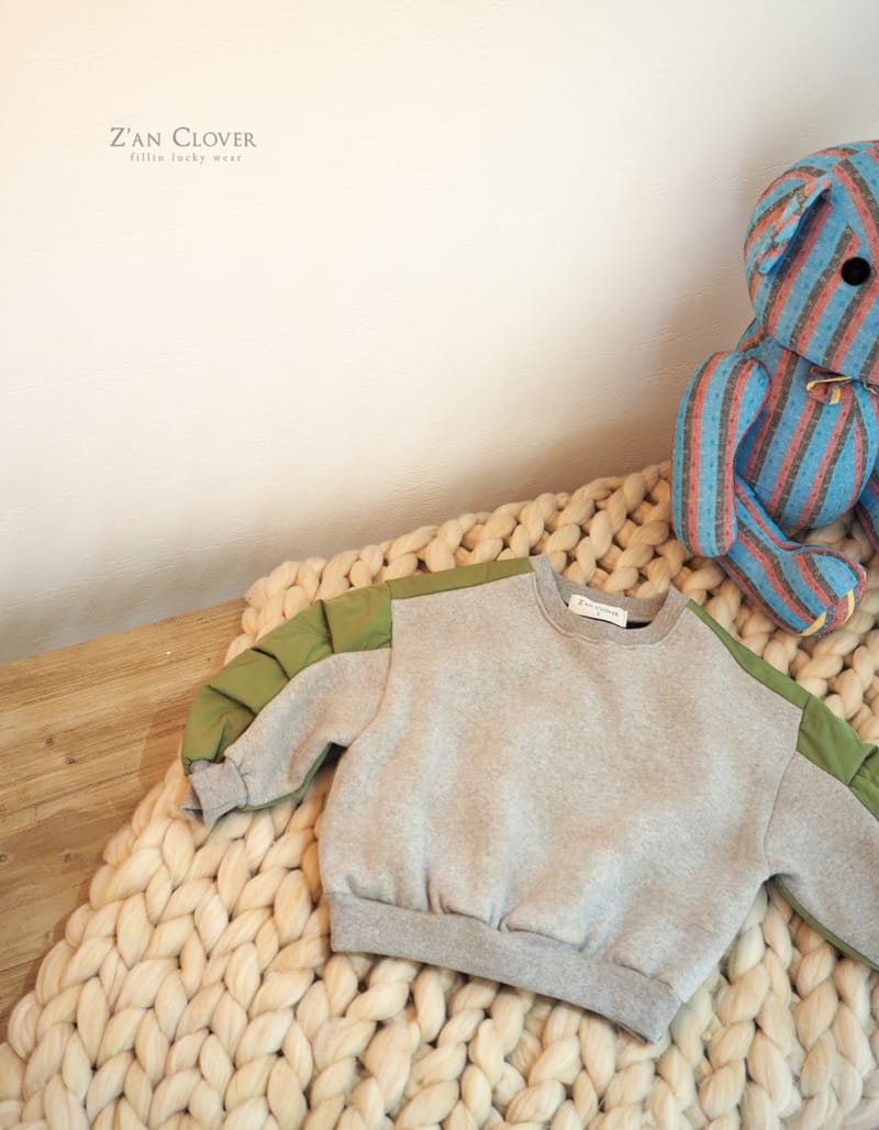 ZAN CLOVER - Korean Children Fashion - #Kfashion4kids - Quilting Volume Sweatshirt Fleece - 4