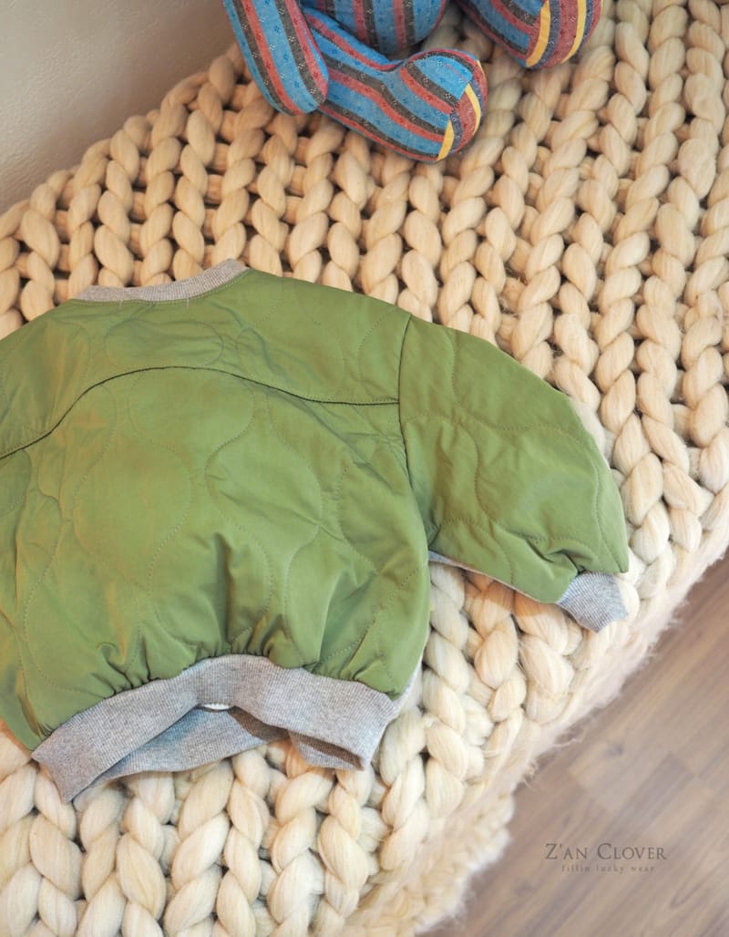 ZAN CLOVER - Korean Children Fashion - #Kfashion4kids - Quilting Volume Sweatshirt Fleece - 6