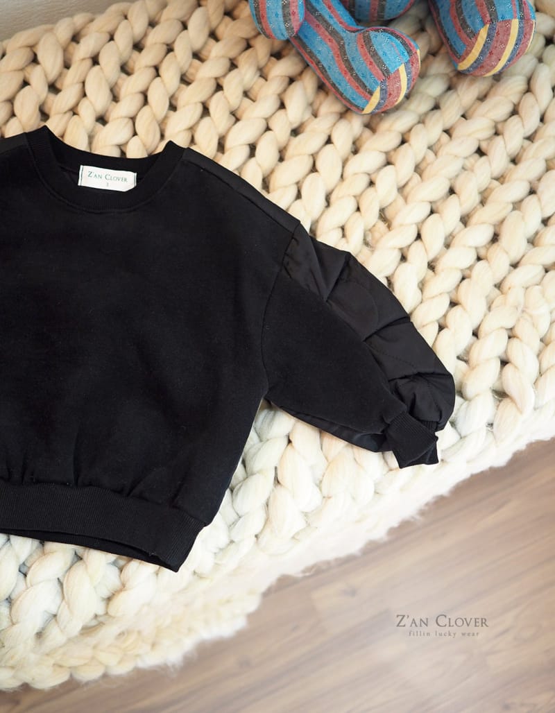 ZAN CLOVER - Korean Children Fashion - #Kfashion4kids - Quilting Volume Sweatshirt Fleece - 9