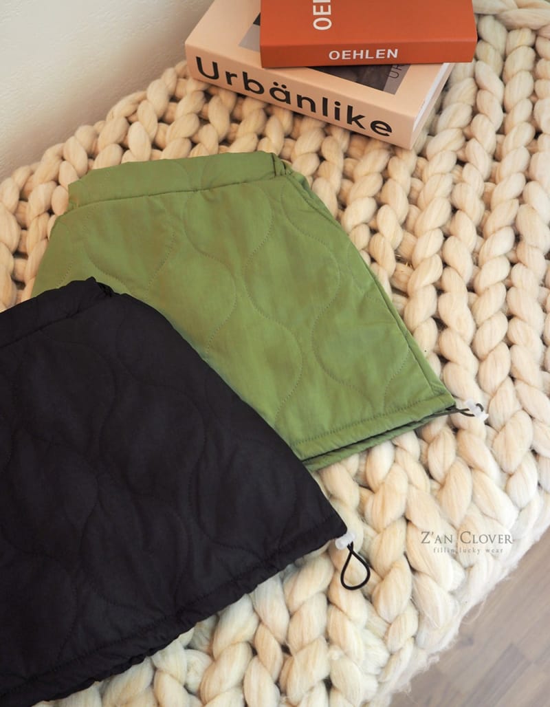 ZAN CLOVER - Korean Children Fashion - #Kfashion4kids - Quilting Skirt