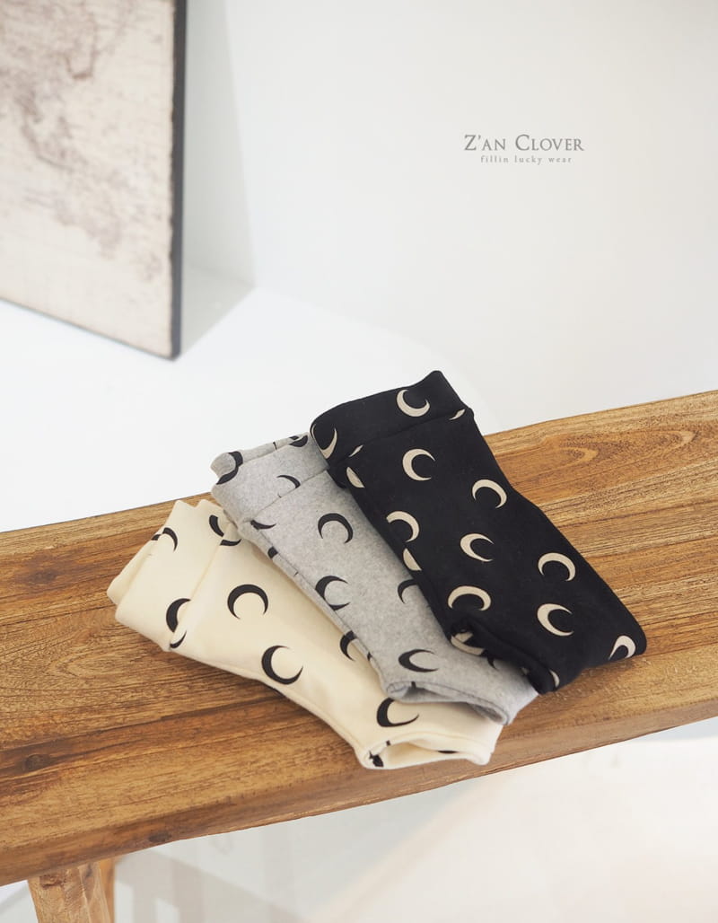 ZAN CLOVER - Korean Children Fashion - #Kfashion4kids - Moon Leggings