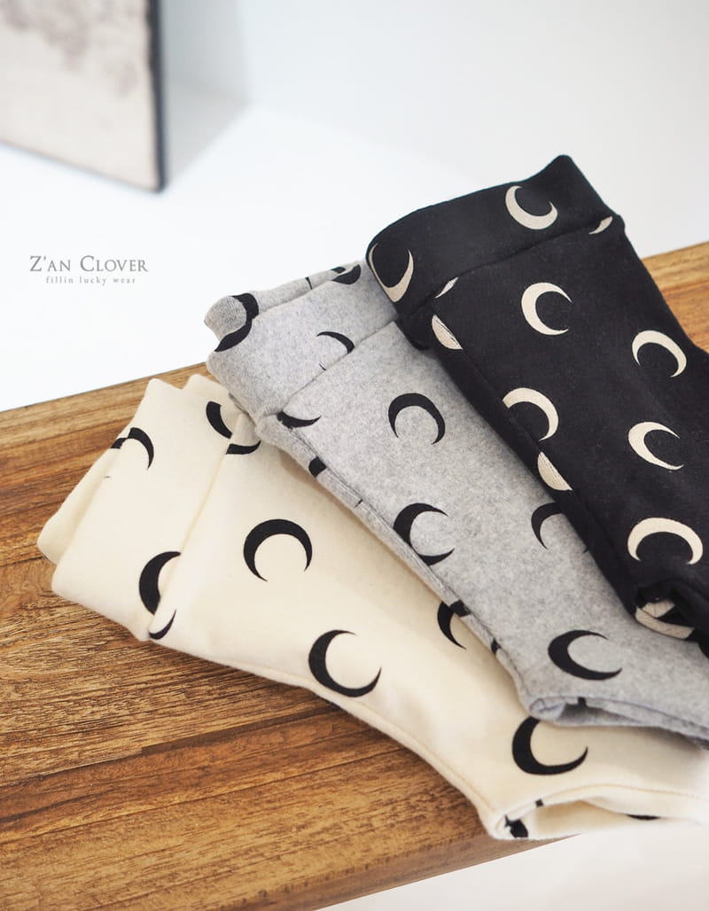 ZAN CLOVER - Korean Children Fashion - #Kfashion4kids - Moon Leggings - 2
