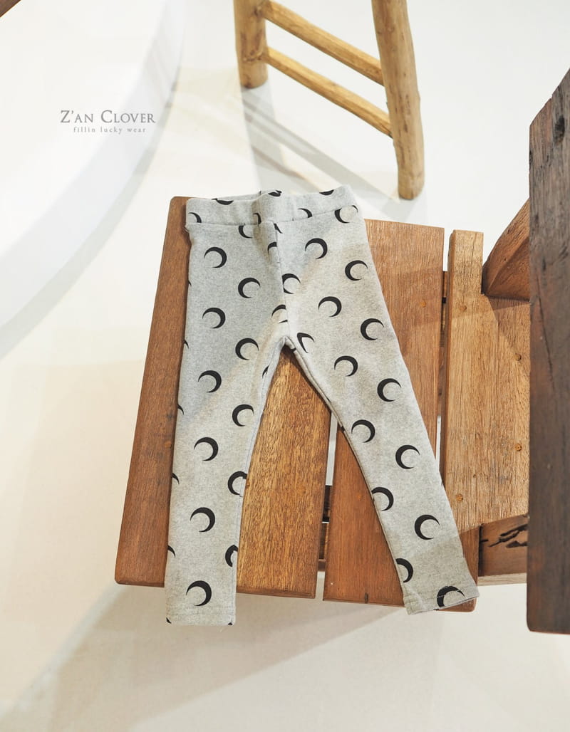 ZAN CLOVER - Korean Children Fashion - #Kfashion4kids - Moon Leggings - 4
