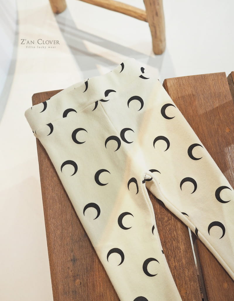ZAN CLOVER - Korean Children Fashion - #Kfashion4kids - Moon Leggings - 6