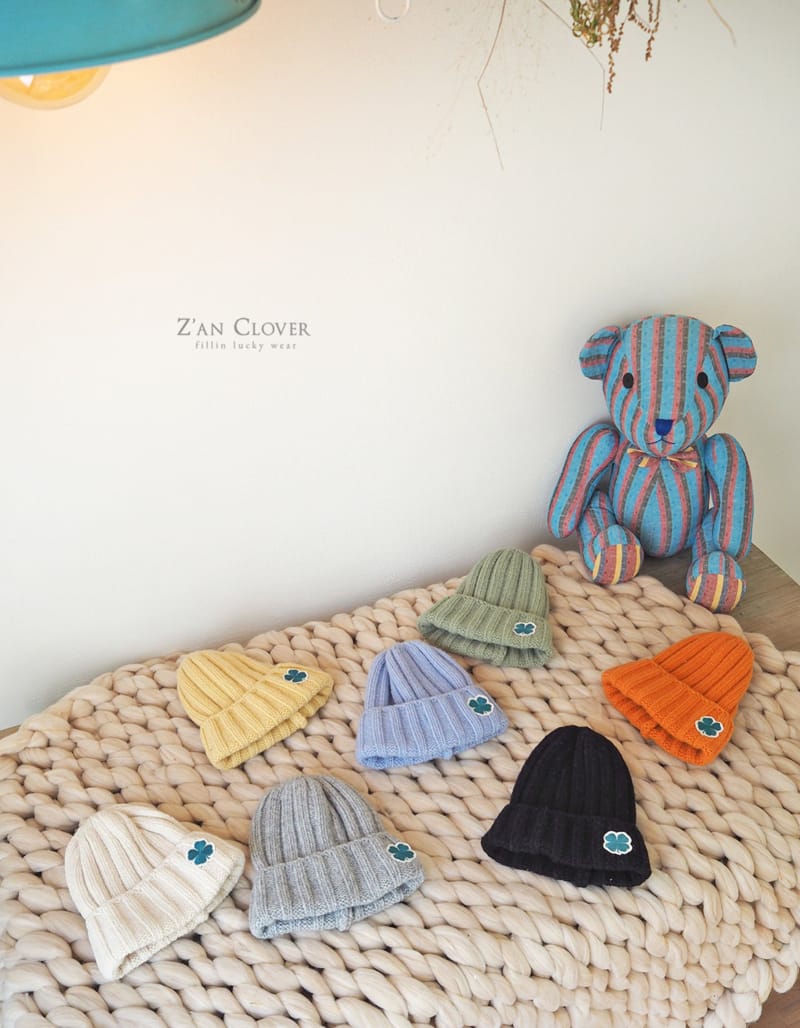 ZAN CLOVER - Korean Children Fashion - #Kfashion4kids - Colver Wool Beanie