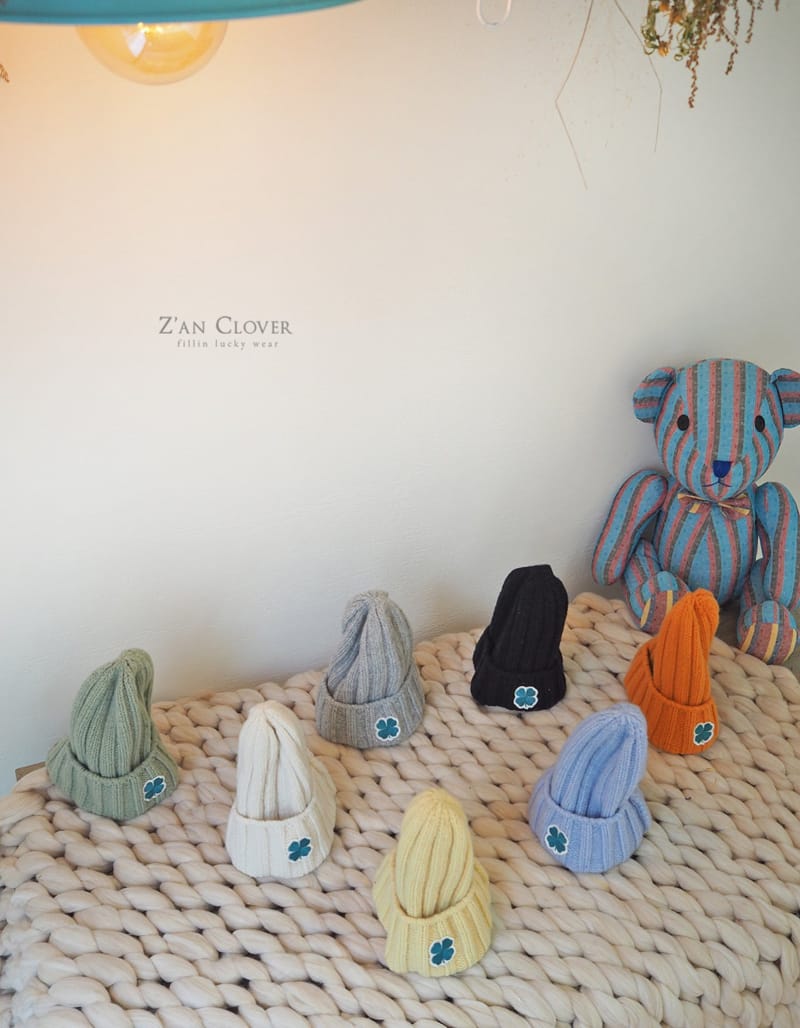 ZAN CLOVER - Korean Children Fashion - #Kfashion4kids - Colver Wool Beanie - 2