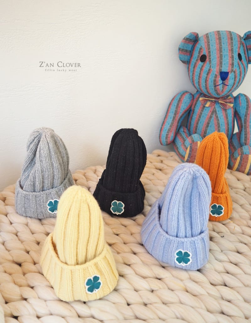 ZAN CLOVER - Korean Children Fashion - #Kfashion4kids - Colver Wool Beanie - 3