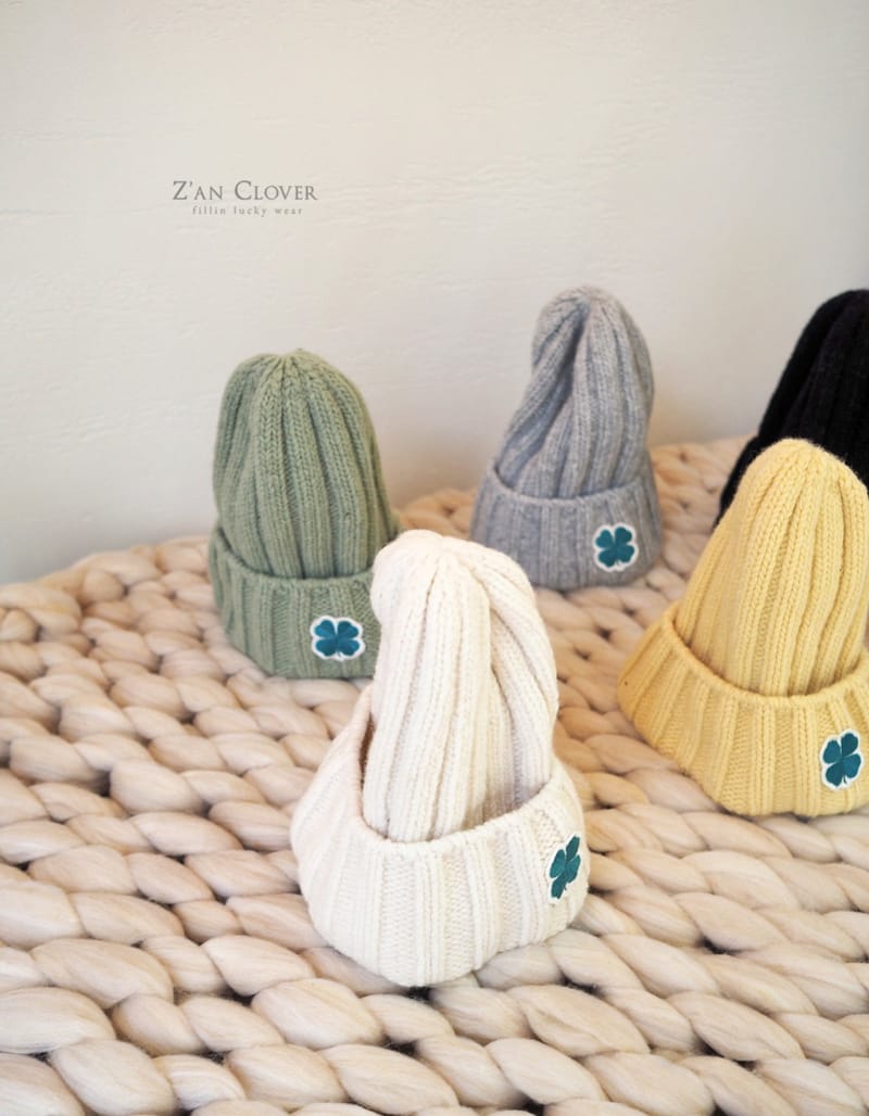 ZAN CLOVER - Korean Children Fashion - #Kfashion4kids - Colver Wool Beanie - 4