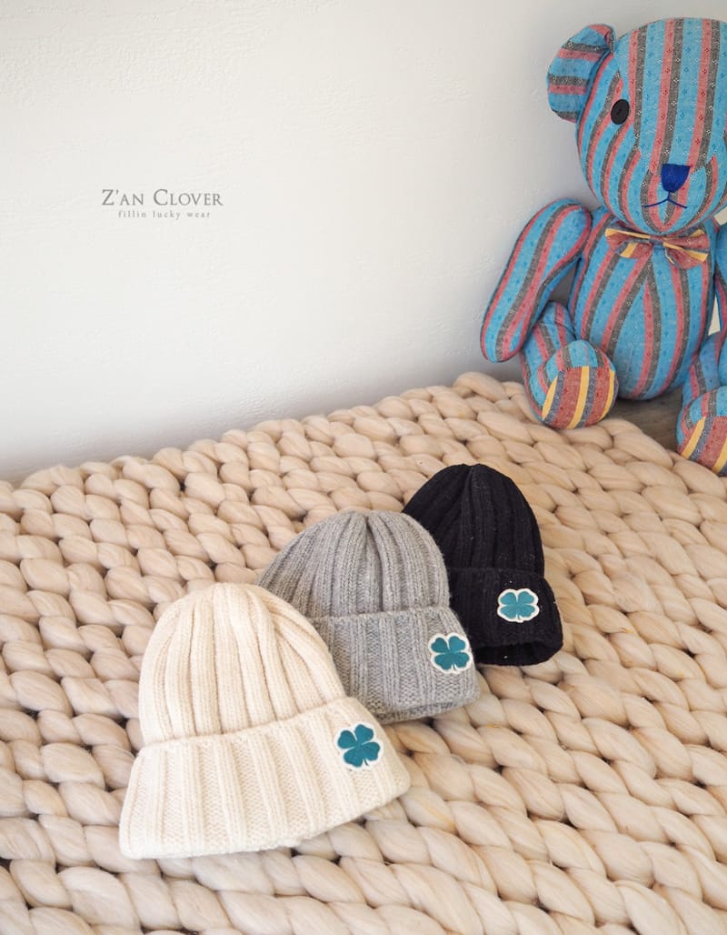 ZAN CLOVER - Korean Children Fashion - #Kfashion4kids - Colver Wool Beanie - 5