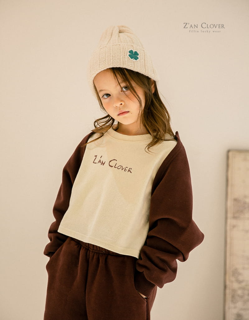 ZAN CLOVER - Korean Children Fashion - #Kfashion4kids - Z an Short Tee - 2
