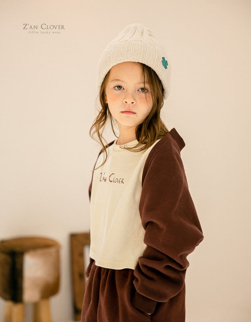 ZAN CLOVER - Korean Children Fashion - #Kfashion4kids - Z an Short Tee - 3