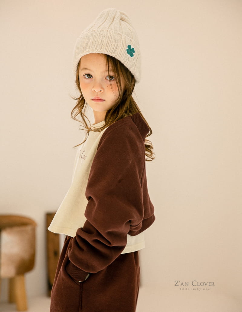 ZAN CLOVER - Korean Children Fashion - #Kfashion4kids - Z an Short Tee - 4