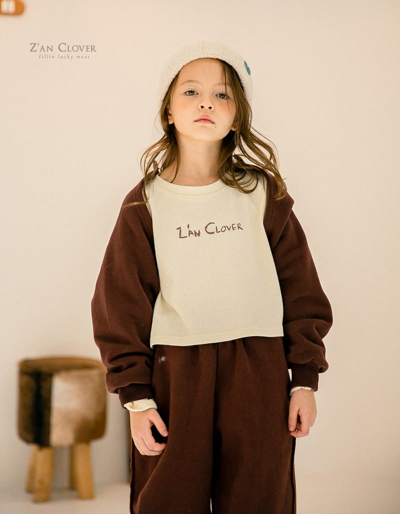 ZAN CLOVER - Korean Children Fashion - #Kfashion4kids - Z an Short Tee - 5