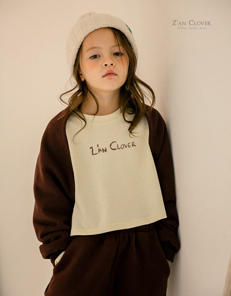 ZAN CLOVER - Korean Children Fashion - #Kfashion4kids - Z an Short Tee - 8