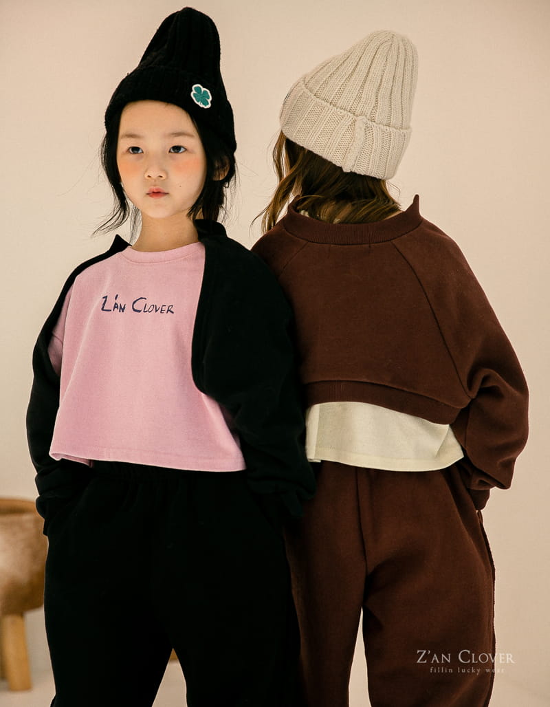 ZAN CLOVER - Korean Children Fashion - #Kfashion4kids - Z an Short Tee - 9
