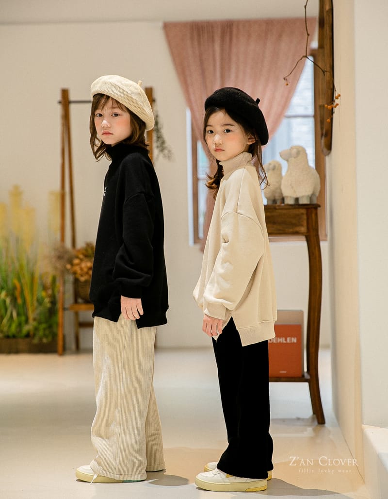 ZAN CLOVER - Korean Children Fashion - #Kfashion4kids - Rib Pants