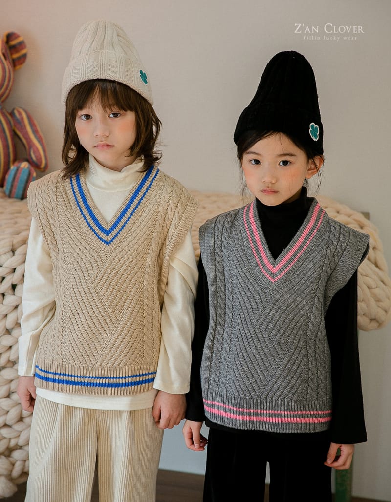 ZAN CLOVER - Korean Children Fashion - #Kfashion4kids - Rib Pants - 12