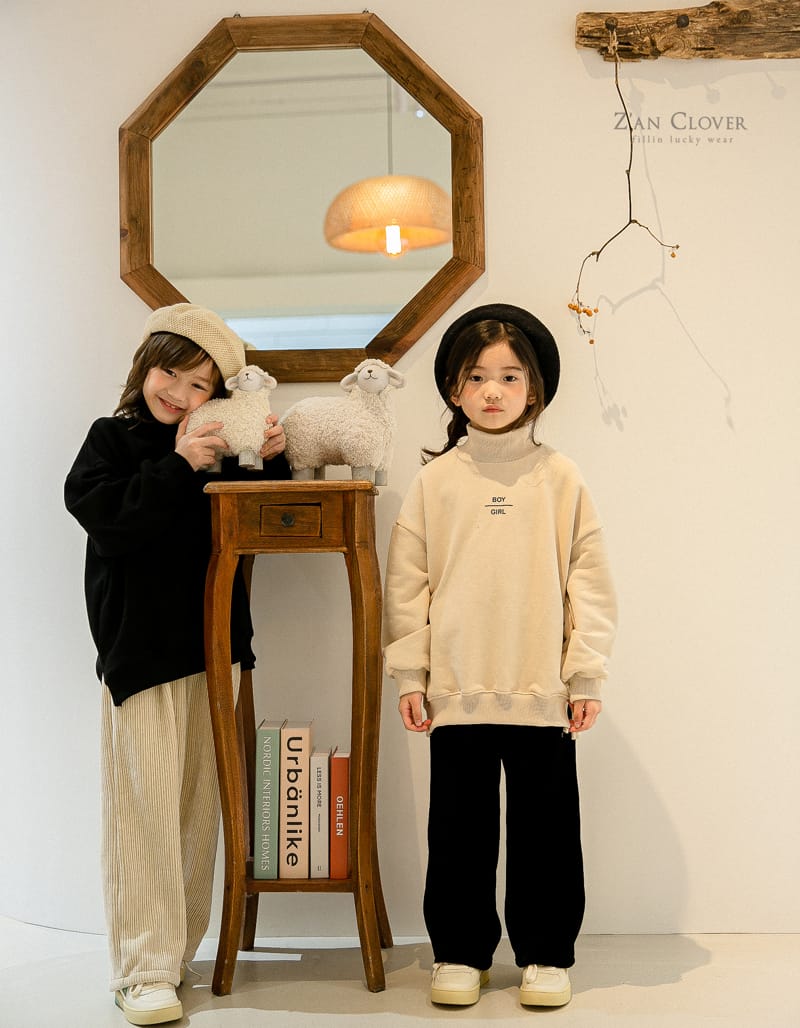 ZAN CLOVER - Korean Children Fashion - #Kfashion4kids - Rib Pants - 2