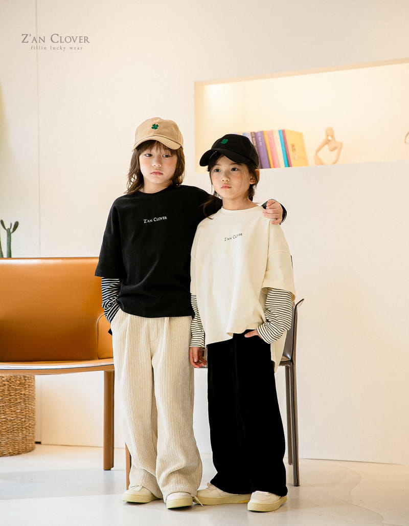 ZAN CLOVER - Korean Children Fashion - #Kfashion4kids - Rib Pants - 7