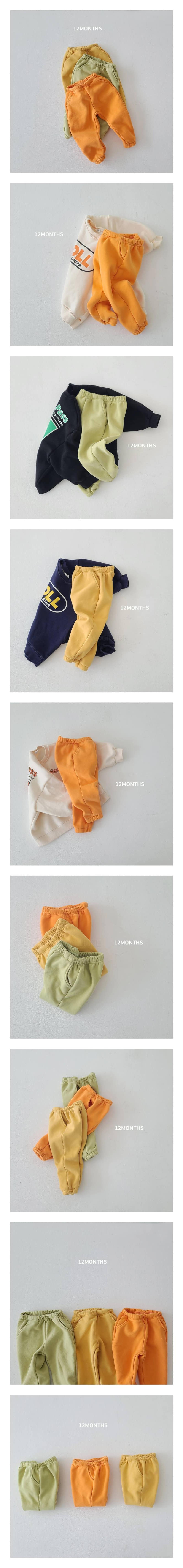 12 MONTH - Korean Children Fashion - #Kfashion4kids - Easy Jogger Pants