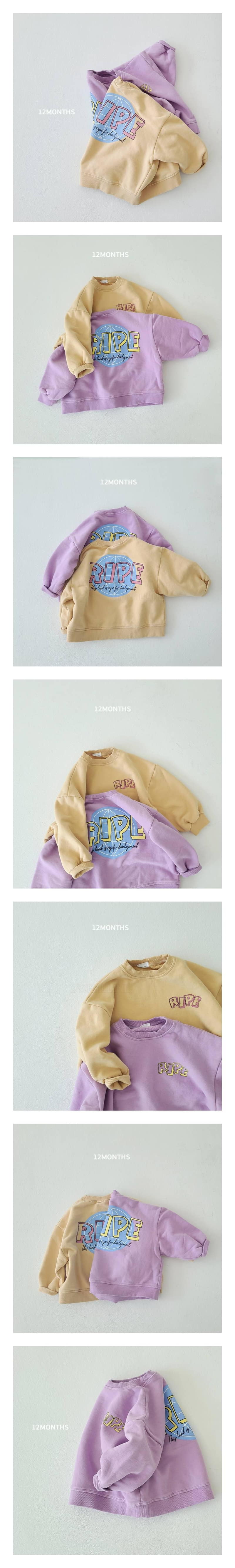 12 MONTH - Korean Children Fashion - #Kfashion4kids - I Like Sweatshirt