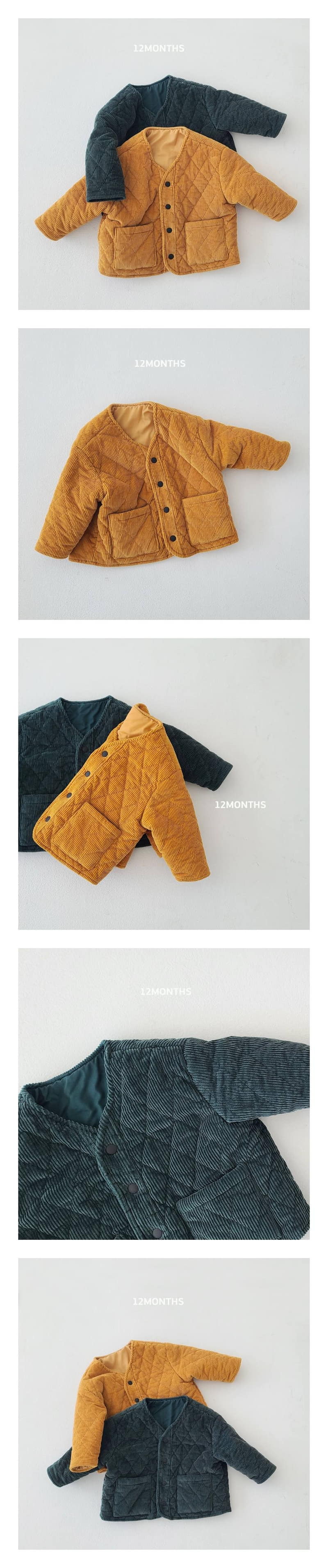 12 MONTH - Korean Children Fashion - #Kfashion4kids - Rib Jumper