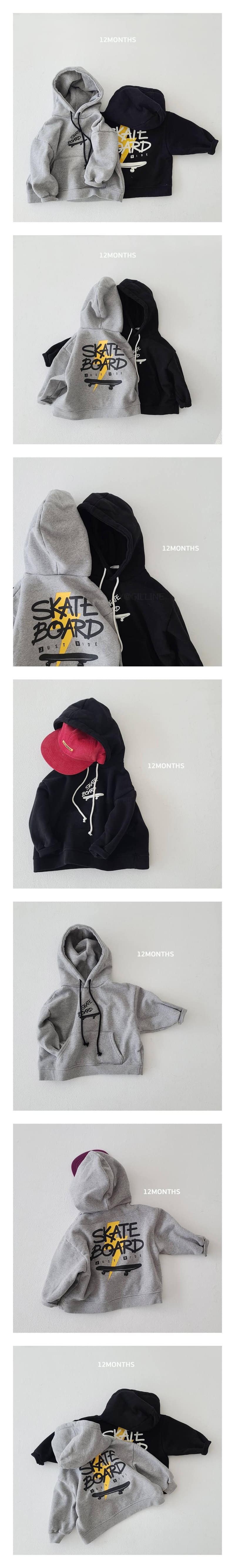 12 MONTH - Korean Children Fashion - #Kfashion4kids - SK8 Hoody