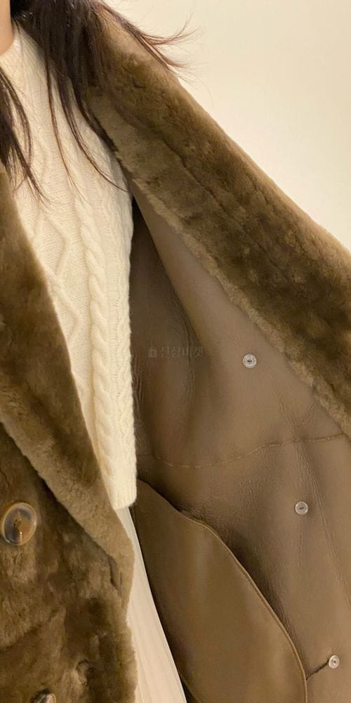 1968 - Korean Children Fashion - #Kfashion4kids - Fleece Long Half Coat - 3