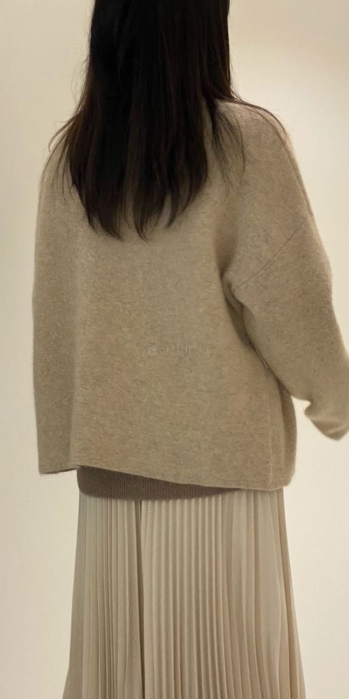 1968 - Korean Children Fashion - #Kfashion4kids - Unbalance Button Cardigan - 4