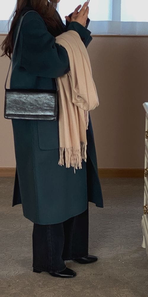 A POINT - Korean Children Fashion - #Kfashion4kids - Single Long Coat - 2