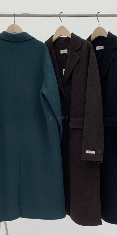 A POINT - Korean Children Fashion - #Kfashion4kids - Single Long Coat - 4