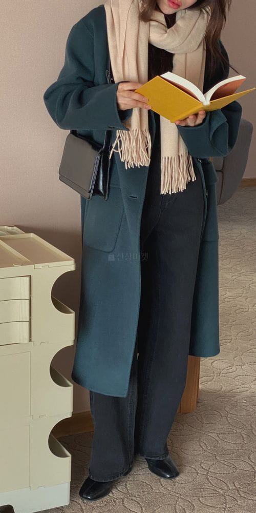 A POINT - Korean Children Fashion - #Kfashion4kids - Single Long Coat - 5