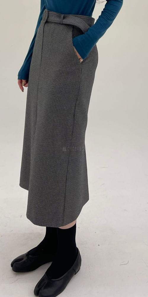 A POINT - Korean Children Fashion - #Kfashion4kids - Check Skirt