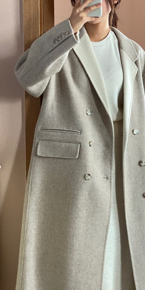 A POINT - Korean Children Fashion - #Kfashion4kids - Back Double Coat - 4
