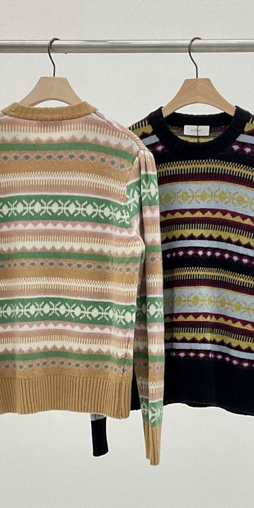 A POINT - Korean Children Fashion - #Kfashion4kids - Jacquard Knit Tee - 4