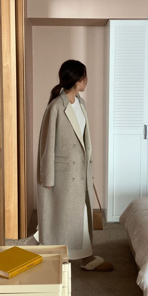 A POINT - Korean Children Fashion - #Kfashion4kids - Double Coat - 2