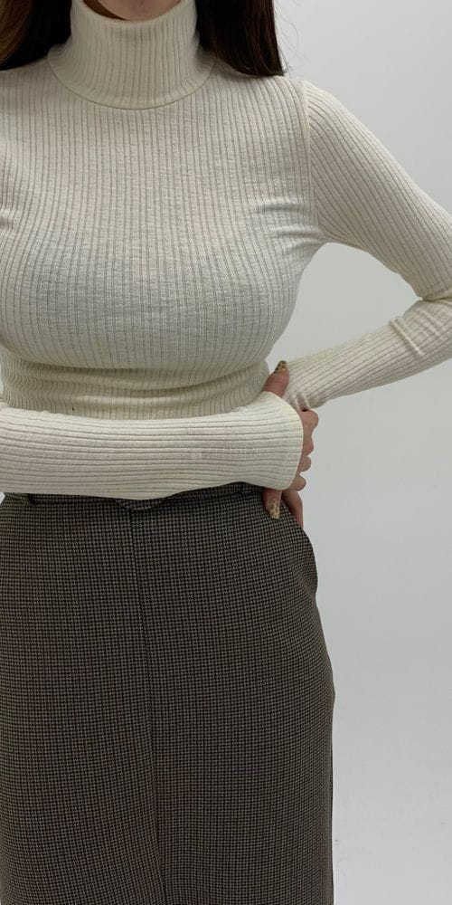 A POINT - Korean Children Fashion - #Kfashion4kids - Rib Turtleneck 
