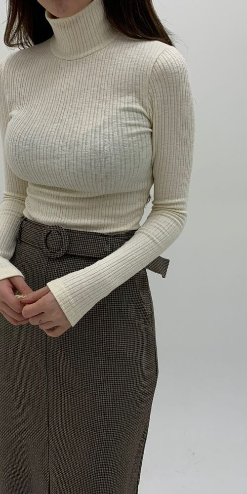 A POINT - Korean Children Fashion - #Kfashion4kids - Rib Turtleneck  - 2