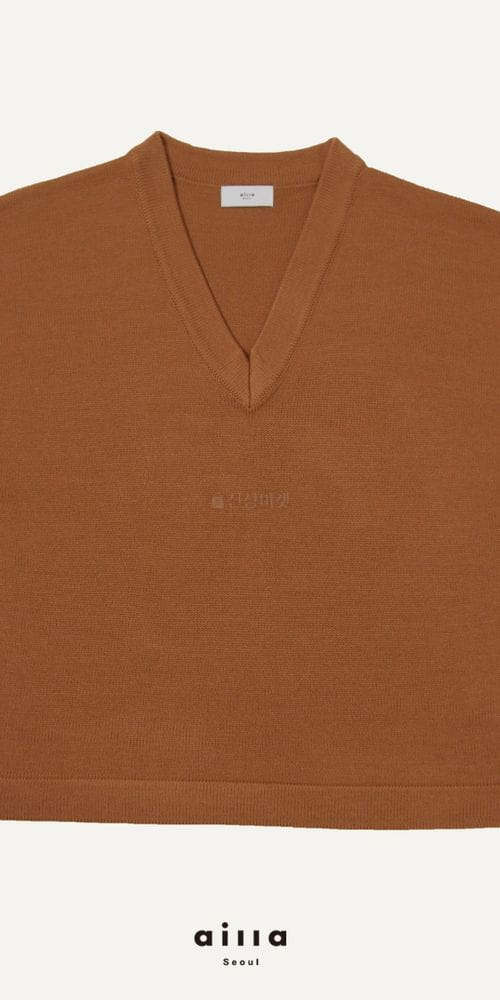 AILLA - Korean Children Fashion - #Kfashion4kids - V Neck Plain Vest - 2