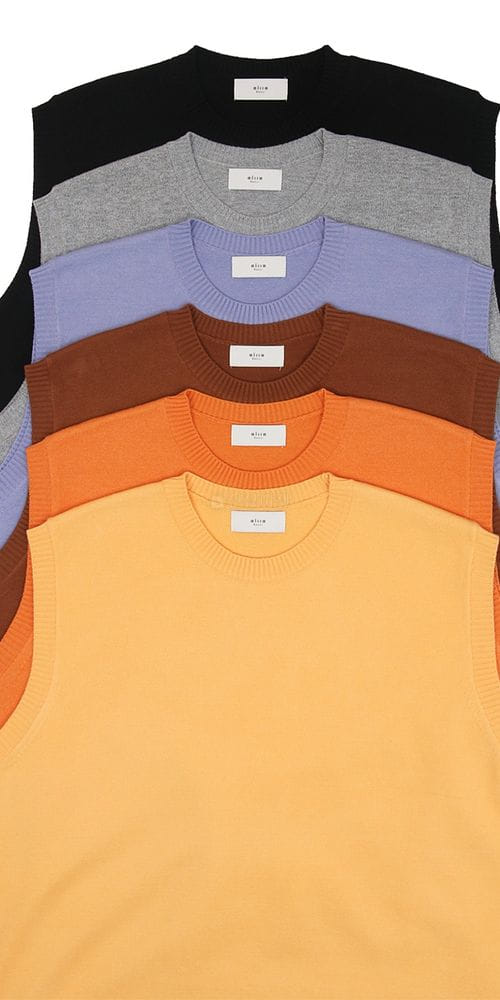AILLA - Korean Children Fashion - #Kfashion4kids - Overfit Knit Vest