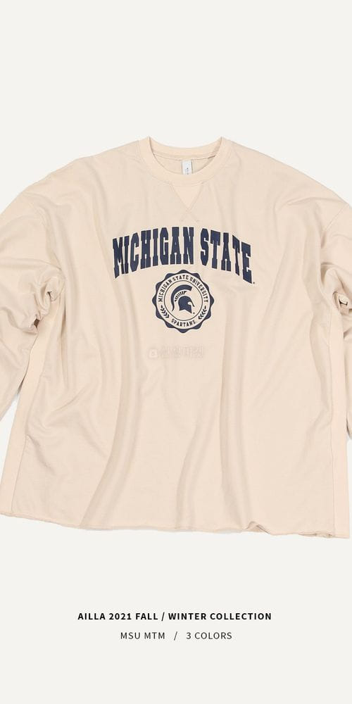 AILLA - Korean Children Fashion - #Kfashion4kids - MSU Sweatshirt - 3
