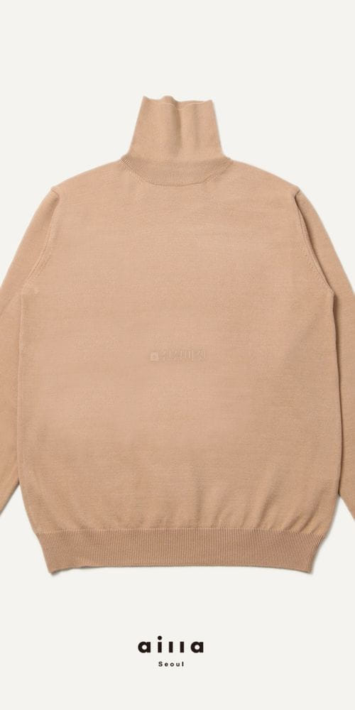 AILLA - Korean Children Fashion - #Kfashion4kids - Caven Long Turtleneck Knit Tee - 2