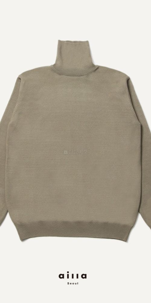 AILLA - Korean Children Fashion - #Kfashion4kids - Caven Long Turtleneck Knit Tee - 3