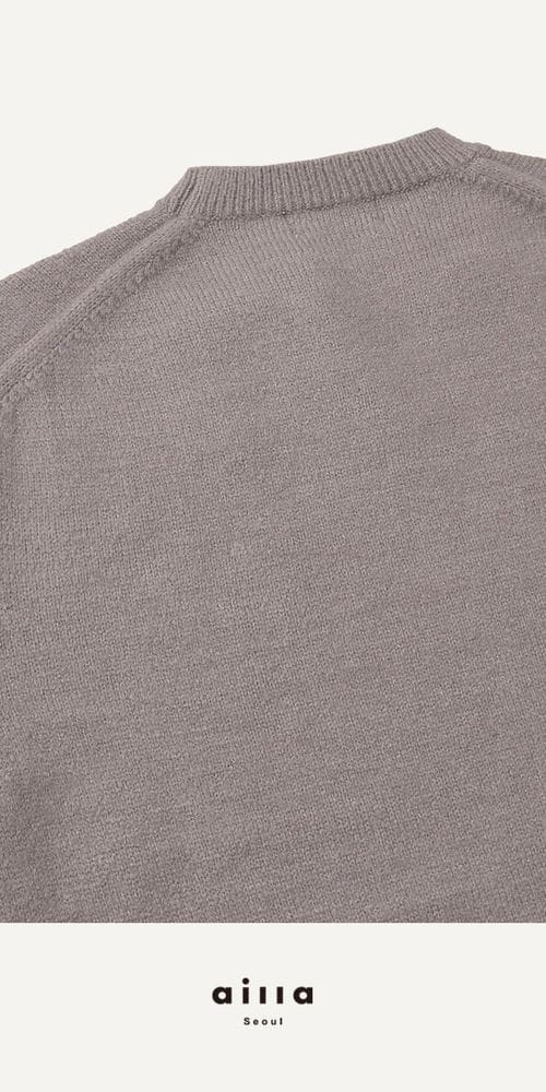 AILLA - Korean Children Fashion - #Kfashion4kids - Cozy Round Knit Tee - 2