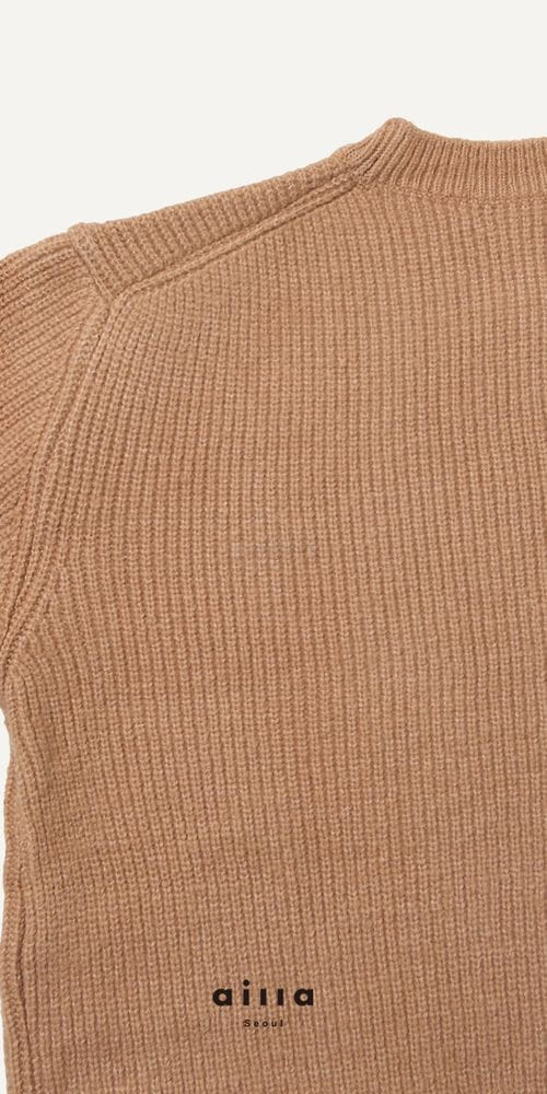 AILLA - Korean Children Fashion - #Kfashion4kids - Cozy Hazzi Knit Tee - 2